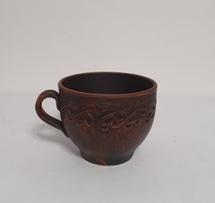 Чашка / кружка глиняная для чая, кофе (из красной глины) 0,6 л