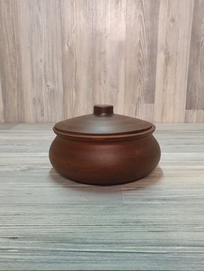 Горщик для запікання глиняний, 1 л