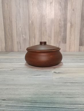 Горщик для запікання глиняний, 1 л