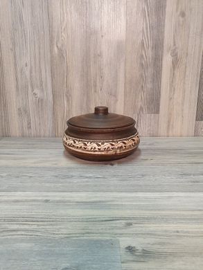 Горщик для запікання глиняний, 1 л